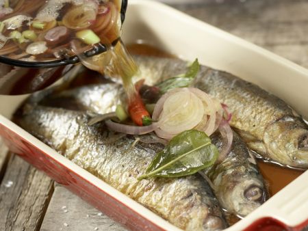 Asian-Style Herring preparation step 6 Asian-Style Herring preparation step 6