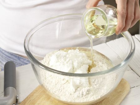 Asparagus Cake preparation step 1 Asparagus Cake preparation step 1