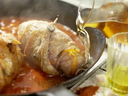 Austrian Veal Roulades preparation step 9 Austrian Veal Roulades preparation step 9