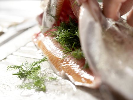 Baked Lake Trout preparation step 7 Baked Lake Trout preparation step 7