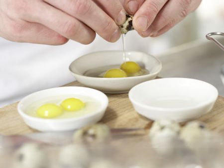 Baked Quail Eggs preparation step 2 Baked Quail Eggs preparation step 2