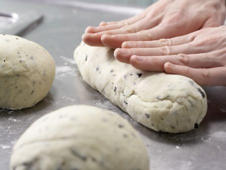 Braided Sesame Bread preparation step 6 Braided Sesame Bread preparation step 6