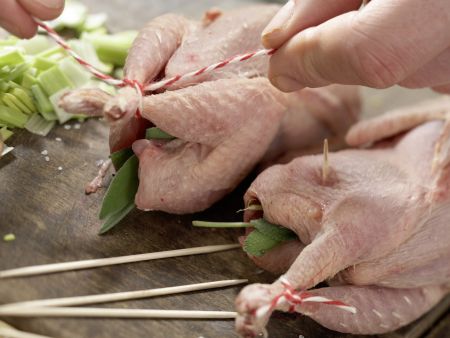 Braised Quail preparation step 5 Braised Quail preparation step 5
