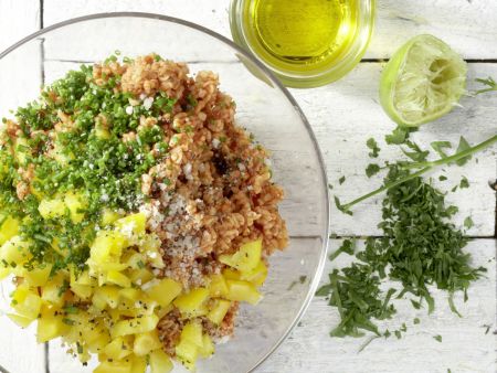 Bulgur and Pepper Salad preparation step 7 Bulgur and Pepper Salad preparation step 7