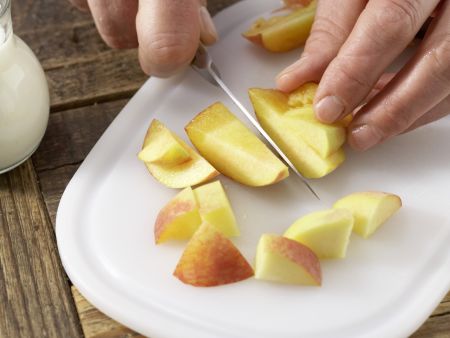 Buttermilk Smoothie with Melon preparation step 2 Buttermilk Smoothie with Melon preparation step 2