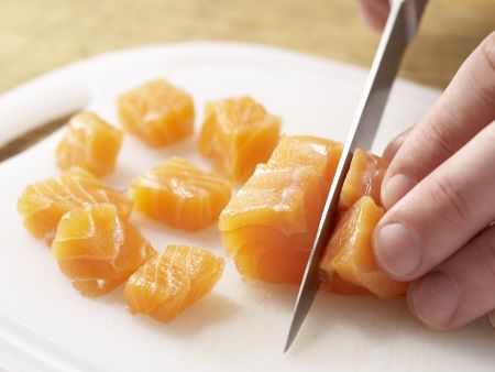 Carrot Porridge with Salmon Fillet preparation step 3 Carrot Porridge with Salmon Fillet preparation step 3