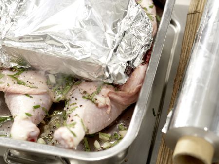 Chicken Under a Brick preparation step 5 Chicken Under a Brick preparation step 5