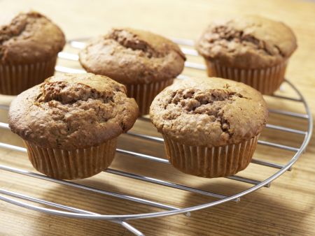 Chocolate Muffins with Oats preparation step 4 Chocolate Muffins with Oats preparation step 4