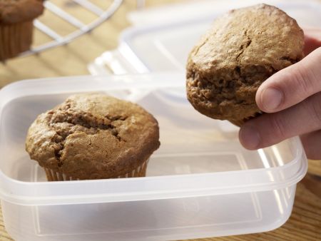 Chocolate Muffins with Oats preparation step 5 Chocolate Muffins with Oats preparation step 5