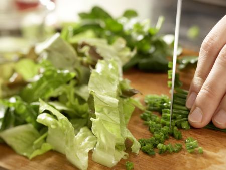 Cobb Salad preparation step 7 Cobb Salad preparation step 7
