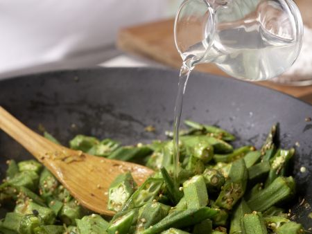 Curried Okra preparation step 5 Curried Okra preparation step 5
