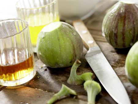 Fig Gratin preparation step 1 Fig Gratin preparation step 1