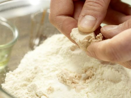 French Country Bread preparation step 1 French Country Bread preparation step 1
