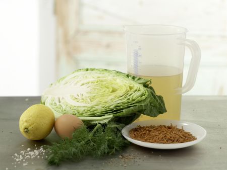 Greek-Style Cabbage Soup preparation step 1 Greek-Style Cabbage Soup preparation step 1