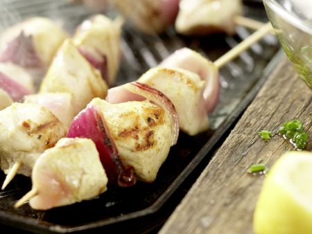 Grilled Chicken Skewers preparation step 10 Grilled Chicken Skewers preparation step 10