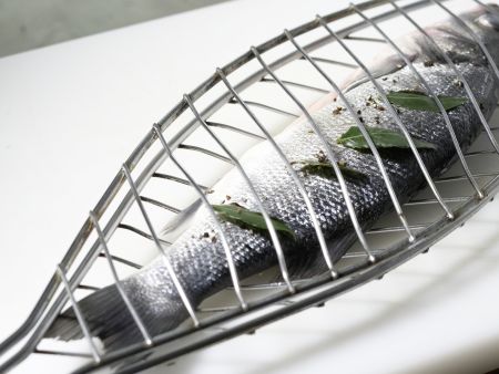 Grilled Sea Bass preparation step 7 Grilled Sea Bass preparation step 7