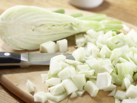 Hearty Vegetable-Bread Casserole preparation step 2 Hearty Vegetable-Bread Casserole preparation step 2