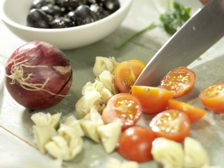 Homemade Yogurt Cheese with Fresh Herbs preparation step 3 Homemade Yogurt Cheese with Fresh Herbs preparation step 3