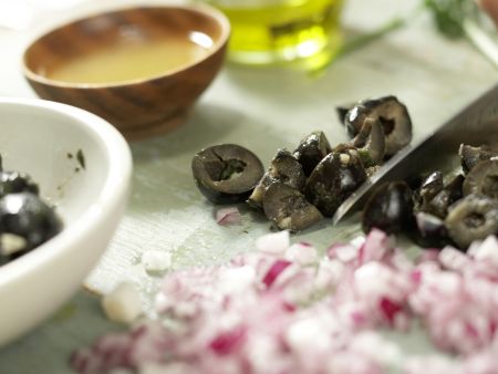 Homemade Yogurt Cheese with Fresh Herbs preparation step 4 Homemade Yogurt Cheese with Fresh Herbs preparation step 4