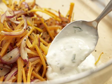 Indian Carrot Salad preparation step 8 Indian Carrot Salad preparation step 8