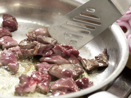 Italian Chicken Liver Crostini preparation step 5 Italian Chicken Liver Crostini preparation step 5