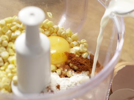 Mexican Corn Custard preparation step 4 Mexican Corn Custard preparation step 4