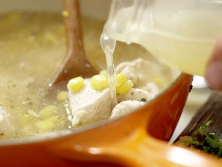 Mexican Lime Soup preparation step 8 Mexican Lime Soup preparation step 8
