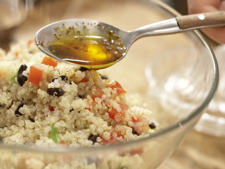 Mexican Quinoa preparation step 10 Mexican Quinoa preparation step 10