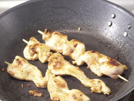 Moroccan Spiced Chicken Skewers preparation step 10 Moroccan Spiced Chicken Skewers preparation step 10