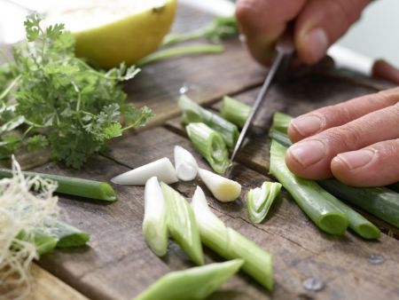Perch Filet on Zucchini preparation step 2 Perch Filet on Zucchini preparation step 2