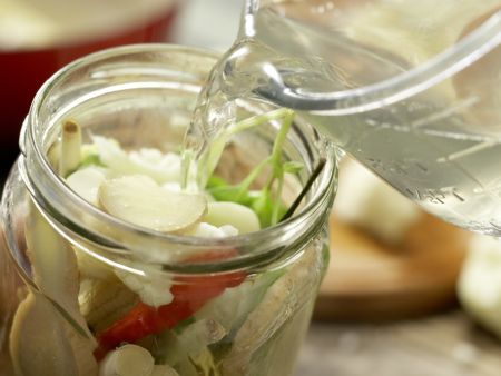 Pickled Cauliflower preparation step 7 Pickled Cauliflower preparation step 7