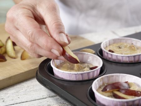 Plum Muffins preparation step 5 Plum Muffins preparation step 5