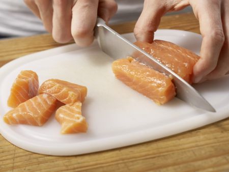 Potato Soup with Salmon preparation step 5 Potato Soup with Salmon preparation step 5