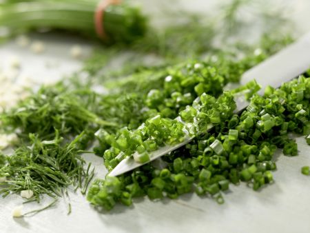 Quark and Herb Terrine preparation step 2 Quark and Herb Terrine preparation step 2