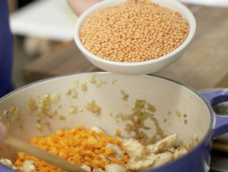 Red Lentil Soup preparation step 5 Red Lentil Soup preparation step 5