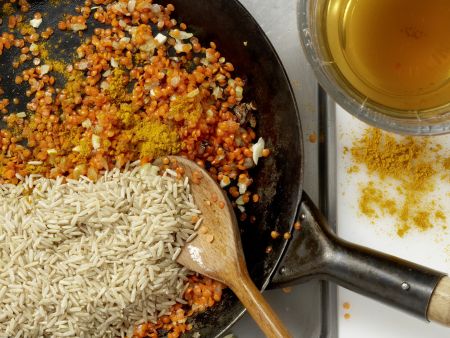 Rice-Lentil Pilaf preparation step 9 Rice-Lentil Pilaf preparation step 9