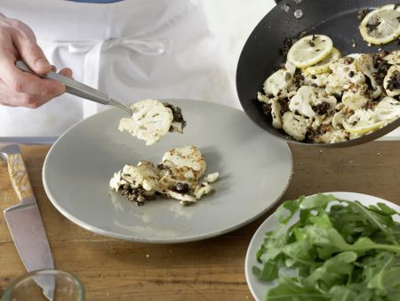 Roasted Cauliflower preparation step 6 Roasted Cauliflower preparation step 6