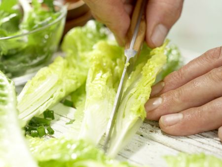 Romaine Lettuce with Roquefort preparation step 8 Romaine Lettuce with Roquefort preparation step 8