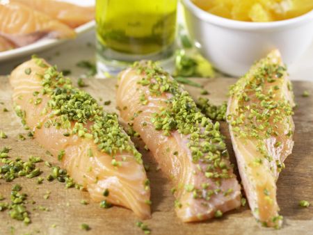 Salmon Fillet preparation step 5 Salmon Fillet preparation step 5