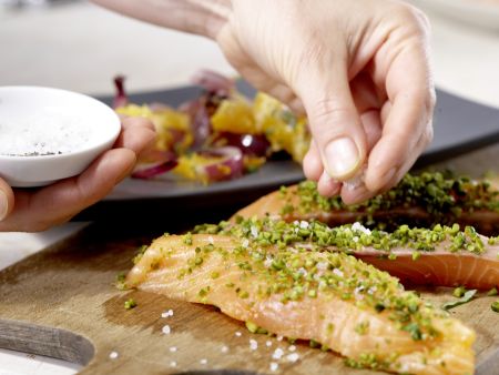 Salmon Fillet preparation step 9 Salmon Fillet preparation step 9