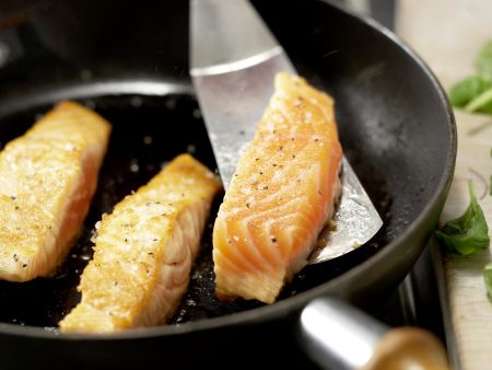 Salmon preparation step 9 Salmon preparation step 9