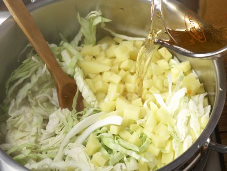 Smarter Russian Cabbage Soup "Borscht" preparation step 6 Smarter Russian Cabbage Soup "Borscht" preparation step 6