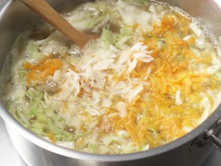 Smarter Russian Cabbage Soup "Borscht" preparation step 8 Smarter Russian Cabbage Soup "Borscht" preparation step 8