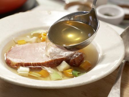 Smoked Ham and Vegetable Gelatin preparation step 7 Smoked Ham and Vegetable Gelatin preparation step 7