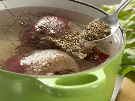 Spice-Crusted Beef with Chives preparation step 1 Spice-Crusted Beef with Chives preparation step 1