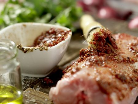 Spice-Crusted Rabbit preparation step 4 Spice-Crusted Rabbit preparation step 4