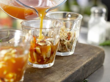 Spicy Chicken in Tomato Aspic preparation step 6 Spicy Chicken in Tomato Aspic preparation step 6