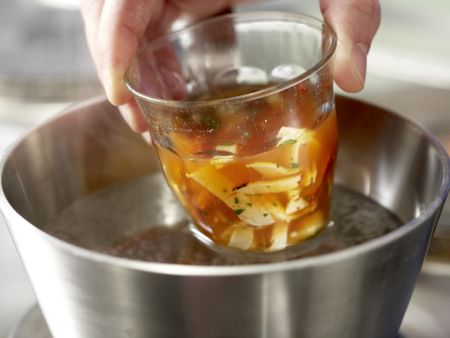 Spicy Chicken in Tomato Aspic preparation step 7 Spicy Chicken in Tomato Aspic preparation step 7
