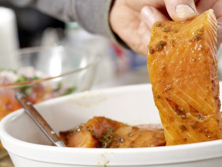Spicy Salmon Fillet preparation step 11 Spicy Salmon Fillet preparation step 11
