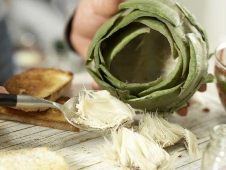 Stuffed Artichokes preparation step 10 Stuffed Artichokes preparation step 10